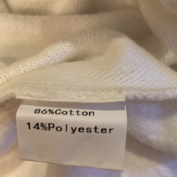 Queen of Sparkles Icon White Shorts Emoji  Sequined Motifs Size SMALL - Picture 8 of 11